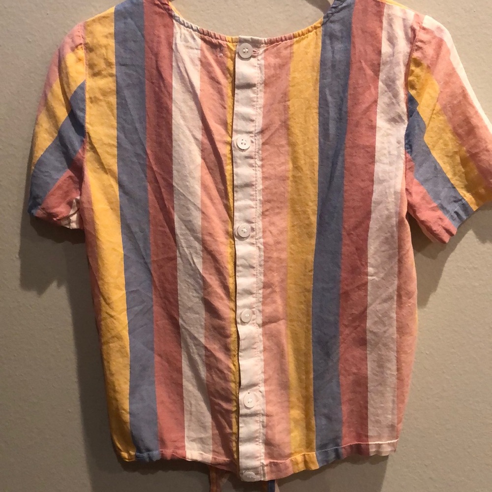 Striped Blouse - Picture 2 of 2